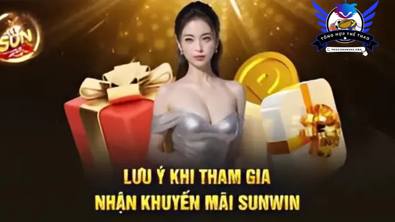 Một số lưu ý nho nhỏ khi nhận giftcode tại cổng game Sunwin