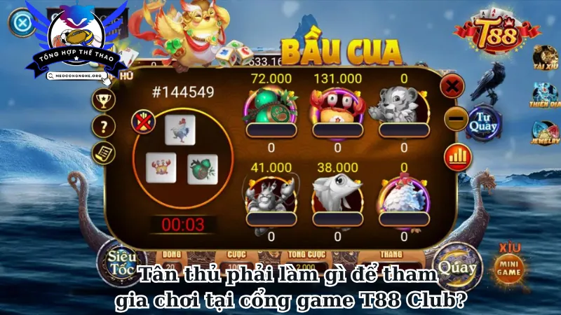 Những tính năng làm nên thương hiệu của cổng game bài T88 Club 